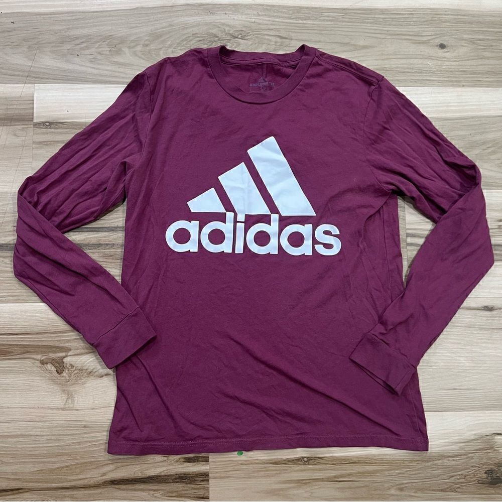 Adidas Maroon Amplifier Tee Women’s Small